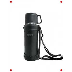 2 Litre Çift Yalıtımlı Çelik Termos - Kamp ve Doğa Sporları