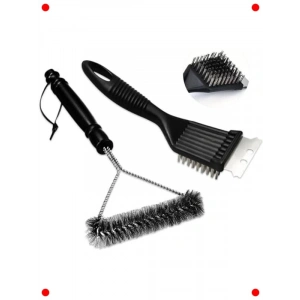 2si 1 Arada Paslanmaz Çelik Mangal Temizleme Fırçası