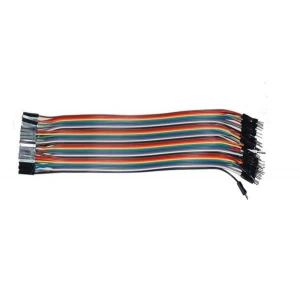 20 cm Erkek-Erkek Jumper Kablo, 40 Adet Set