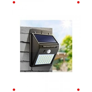 20 LED Sensörlü Solar Bahçe Aydınlatması