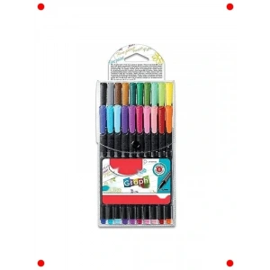 20li İnce Uçlu Renkli Kalem Seti - Çizim & Yazım