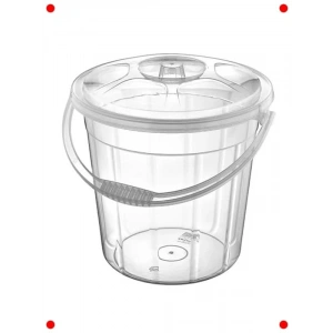 20 Litre Şeffaf Erzak Saklama Kovası