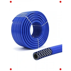 20 Metre Çelik Kompresör Hava Hortumu - 8mm Termo Mavi