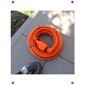 20 Metre Topraklı Tekli Prizli Uzatma Kablosu