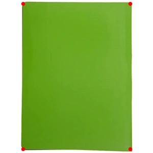 20 Şeffaf Poşetli Sunum Dosyası Açık Yeşil