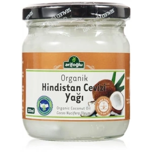200 ml Soğuk Sıkım Hindistan Cevizi Yağı, Doğal