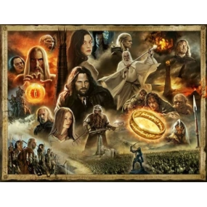 2000 Parça Yüzüklerin Efendisi Temalı Puzzle