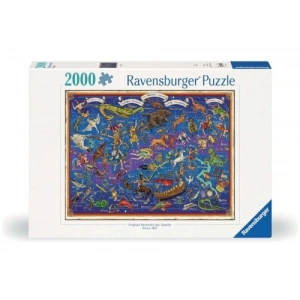 2000 Parça Zodyak Haritası Puzzle ile Yıldızların Peşinde
