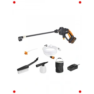 20V Akülü Basınçlı Yıkama Tabancası + 4 Parça Set