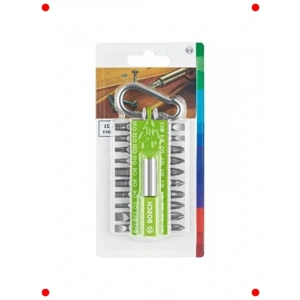 21 Parça Vidalama Ucu Seti ve Taşıma Kancası