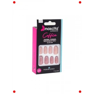 24lü Renkli Coffin Takma Tırnak Seti