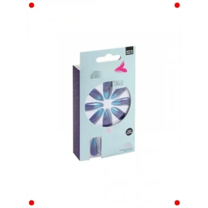 24lü Stiletto Renkli Takma Tırnak Seti