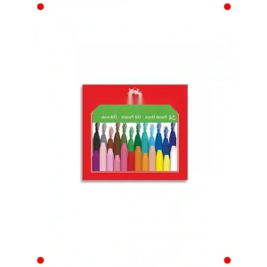 24 Renk Pastel Boya Seti - Taşıma Çantalı