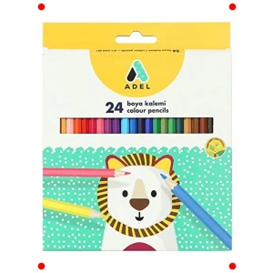 24 Renkli Kaliteli Boya Kalemi Seti