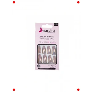 24lü Holografik Takma Tırnak Seti