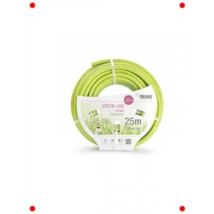 25 M Yeşil Esnek ve Basınçlı Bahçe Hortumu