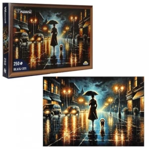 250 Parça Black City Temalı Puzzle
