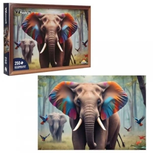 250 Parça Fil Temalı Puzzle ile Eğlenceli Zaman Geçirme