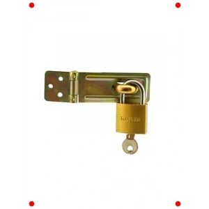 25mm Kutu/Sandık Menteşeli Kilit Seti - 2 Adet Asma Kilit