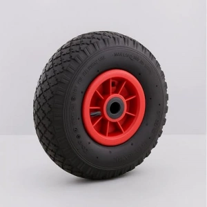 260x85 mm Plastik Jantlı Şişme El Arabası Tekeri, Havalı