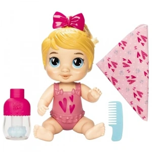 28 cm Suda Oynanabilir Oyuncak Bebek, Sarı Saçlı Eğlenceli Set