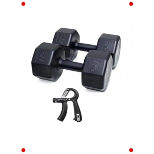 2x7kg Dambıl Seti & Ayarlanabilir El Yayı