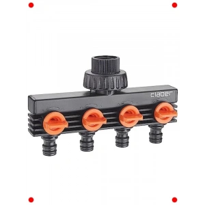 3/4 İnç Dörtlü Musluk Adaptörü - Bahçe Bağlantısı