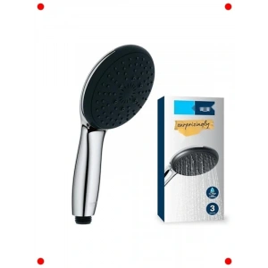 3 Akış Mod El u - Yuvarlak, Kireç Önleyici, Krom