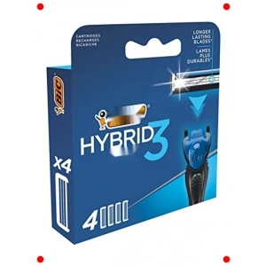 3 Bıçaklı Erkek Tıraş Seti 1 Sap 4 Yedek Başlık