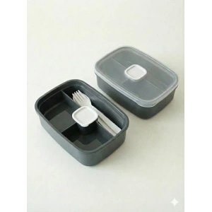 3 Bölmeli Sızdırmaz Lunch Box, BPA İçermez