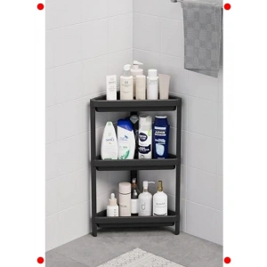 3 Katlı Üçgen Banyo & Mutfak Rafı