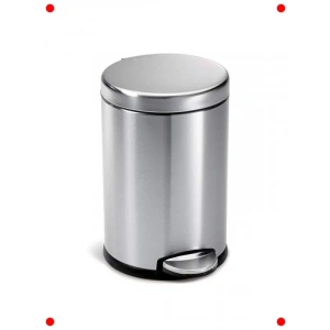 3 Litre Parmak İzi Bırakmaz Pedallı Çöp Kovası