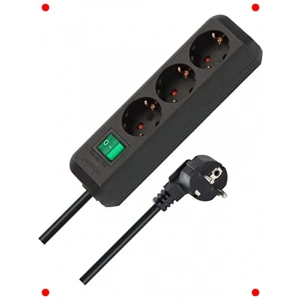 3lü Grup Priz - Çocuk Korumalı, 5m Kablo