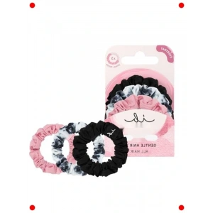 3lü Kumaş Kaplı İnce Saç Tokası Seti