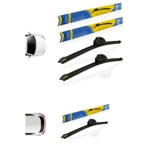 3lü Muz Silecek Takımı - Ford Tour Connect 2002-2012 Mınıvan Uyumlu