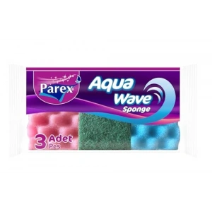 3lü sünger seti, çok amaçlı temizlik için ideal