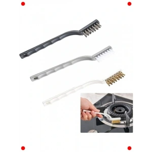 3lü Tel Tezlik Fırçası Seti - Ocak, Banyo, Derz Araları