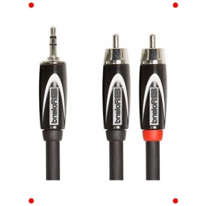 3 Metre 3.5mm Jak - 2x RCA Bağlantı Kablosu