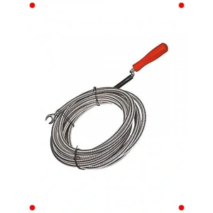 3 Metre 9mm Boru Tıkanıklık Açma Spirali