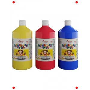 3 Renk Parmak Boyası Seti (Kırmızı, Mavi, Sarı) 3x1000g