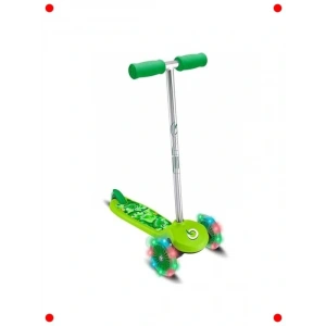 3 Tekerlekli Dino Işıklı Çocuk Scooterı