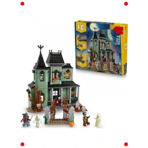 3ü 1 Arada Haletli Köşk Yapım Seti (736 Parça)