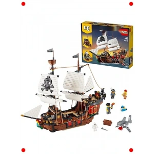 3ü 1 Arada Korsan misi Yapım Seti (1260 Pç)