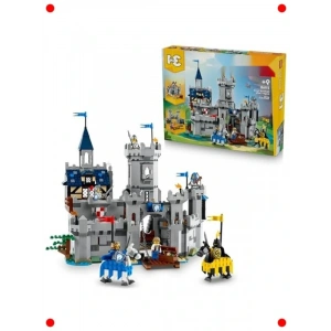 3ü 1 Arada Orta Çağ Kalesi Yapım Seti (1371 Parça)