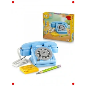 3ü 1 Arada Retro Telefon Yapım Seti