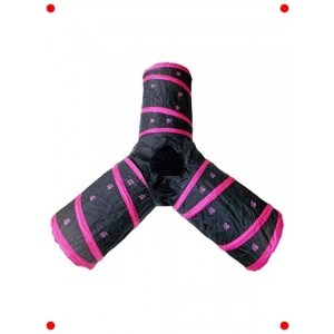 3 Yönlü Katlanabilir Kedi Tüneli Oyuncağı