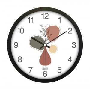 30 Cm Gerçek Cam Sessiz Mekanizma Duvar Saati