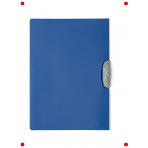 30 Sayfa Kapasiteli Mavi Renk Sunum Dosyası Klipsli