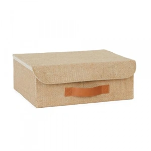 30 x 23 x 11 cm Jüt Kapaklı Çekmece İçi Kutu