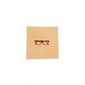 30 x 30 cm Boyutunda Gözlük Temalı Tezleme Mendili